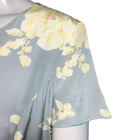 VINTAGE J. PETERMAN Silk Floral Dres - Picture 7 of 8